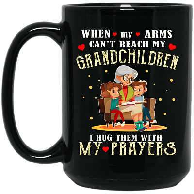 15 oz. Black Mug