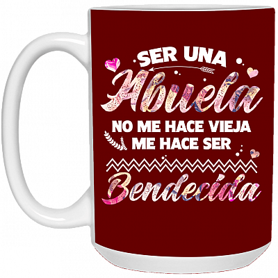 15 oz. White Mug