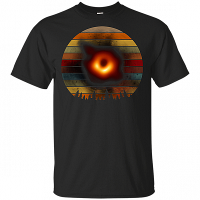 Black Hole Science Astro-nomy 2019 Vintage Style T-Shirt