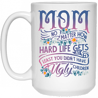 15 oz. White Mug