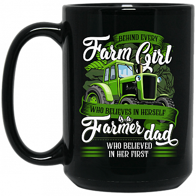 15 oz. Black Mug