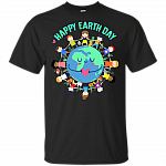 Happy Earth Day Children Around The Planet T-Shirt