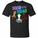 Squid Squad Funny Ocean Friend T-Shirt