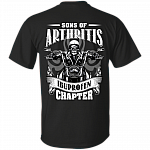 Son of Arthritis Ibuprofen Chapter Print On Back T-Shirt