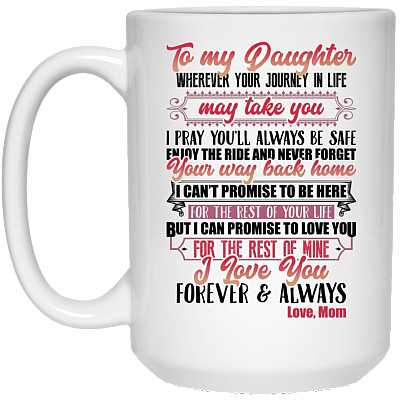 15 oz. White Mug