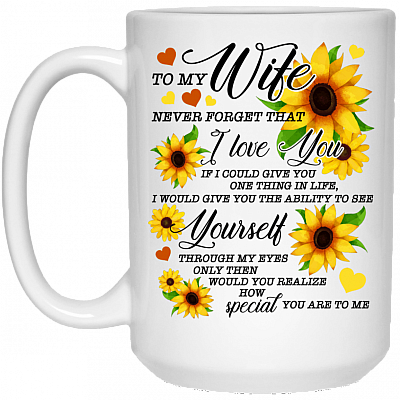 15 oz. White Mug