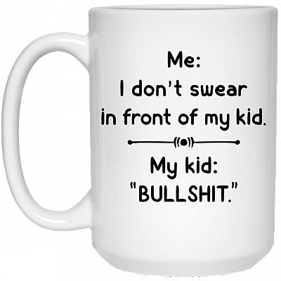 15 oz. White Mug