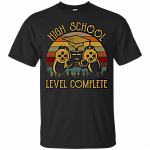 High School Graduation T-Shirt - Funny Gamer Graduation Gift 2019 Shirt