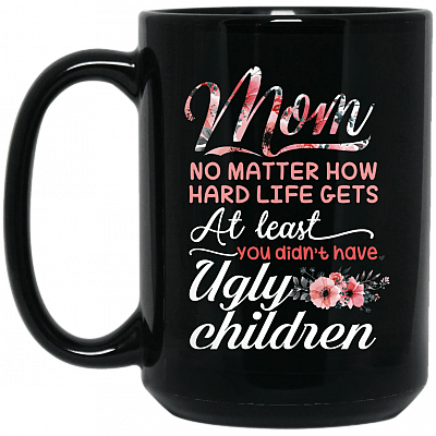 15 oz. Black Mug