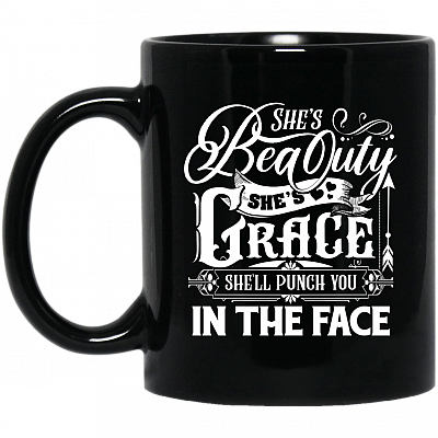 11 oz. Black Mug