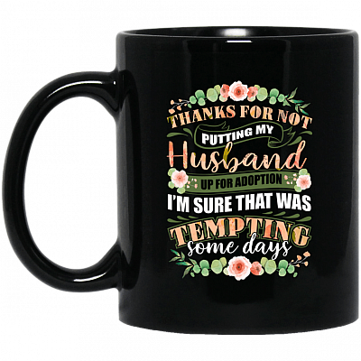 11 oz. Black Mug