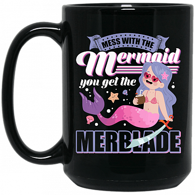 15 oz. Black Mug