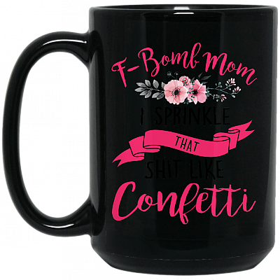 15 oz. Black Mug