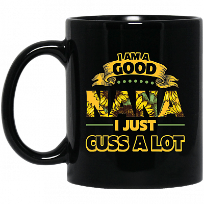 11 oz. Black Mug