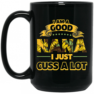 15 oz. Black Mug