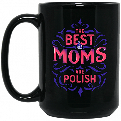 15 oz. Black Mug