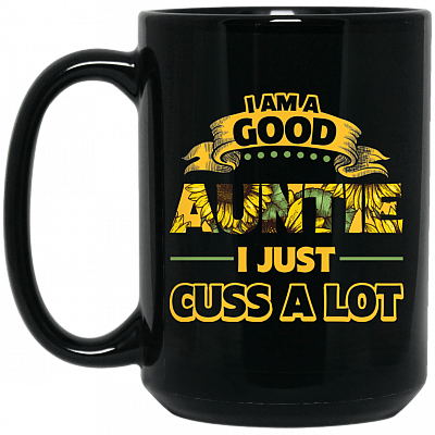 15 oz. Black Mug
