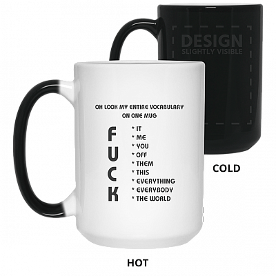 15 oz. Color Changing Mug