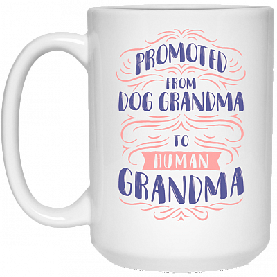 15 oz. White Mug