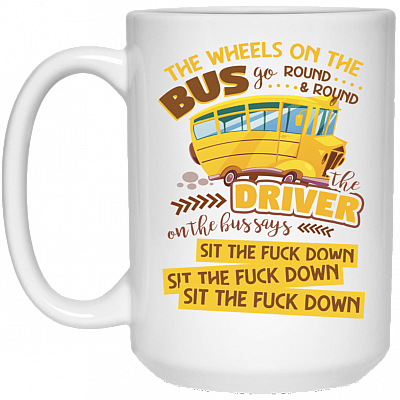 15 oz. White Mug