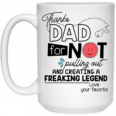 15 oz. White Mug