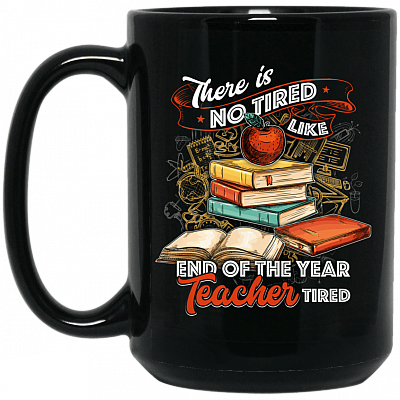 15 oz. Black Mug