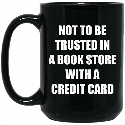 15 oz. Black Mug