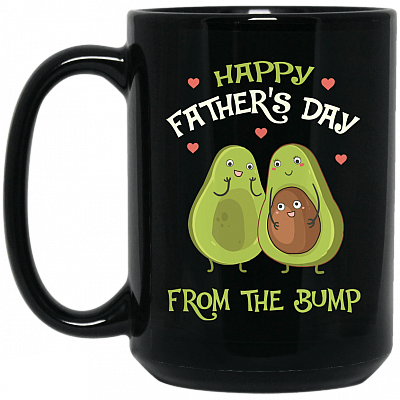 15 oz. Black Mug