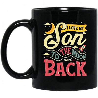 11 oz. Black Mug