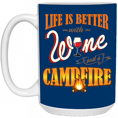 15 oz. White Mug