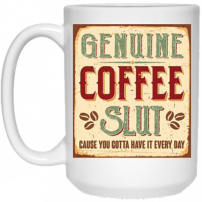 15 oz. White Mug