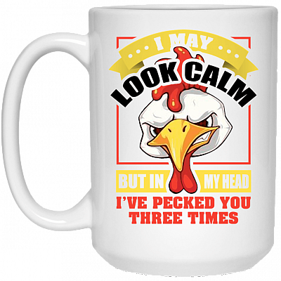 15 oz. White Mug