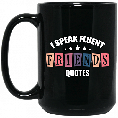 15 oz. Black Mug