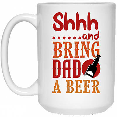 15 oz. White Mug