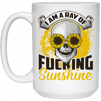 15 oz. White Mug