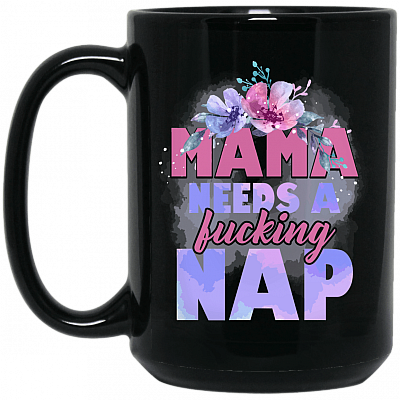 15 oz. Black Mug