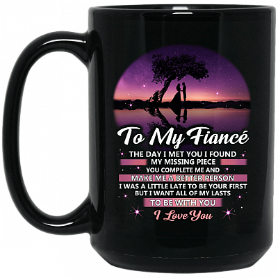 15 oz. Black Mug
