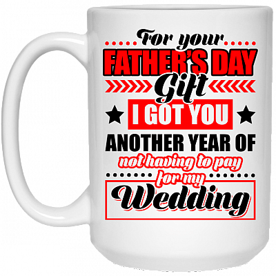 15 oz. White Mug