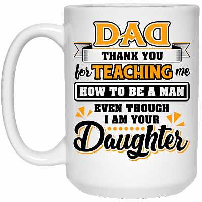 15 oz. White Mug