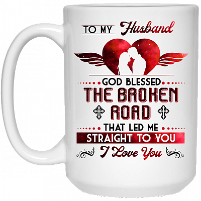 15 oz. White Mug