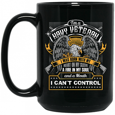 15 oz. Black Mug