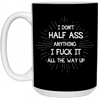 15 oz. White Mug