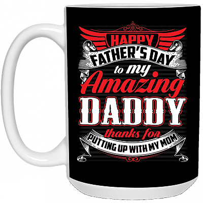 15 oz. White Mug