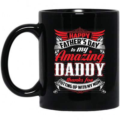 11 oz. Black Mug