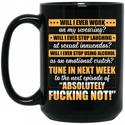 15 oz. Black Mug