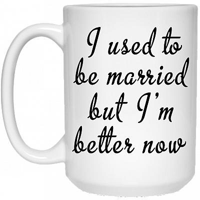 15 oz. White Mug