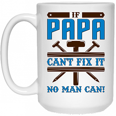 15 oz. White Mug