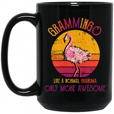 15 oz. Black Mug