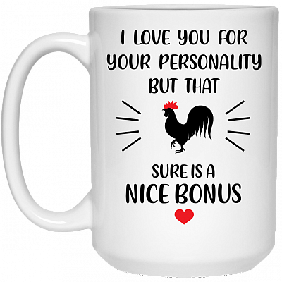 15 oz. White Mug