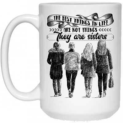 15 oz. White Mug